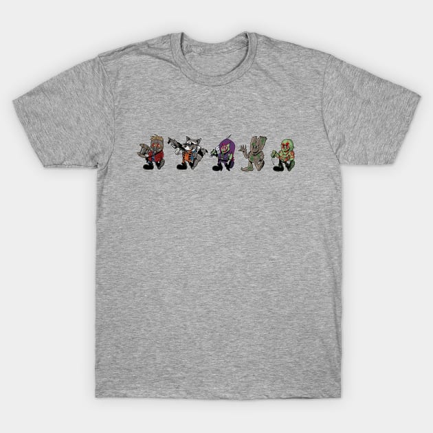 GUARDIANS VINTAGE CARTOON STYLE T-Shirt by FernandoSala